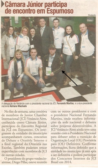 JCI - Encontro Regional em Espumoso - 2013 - 1