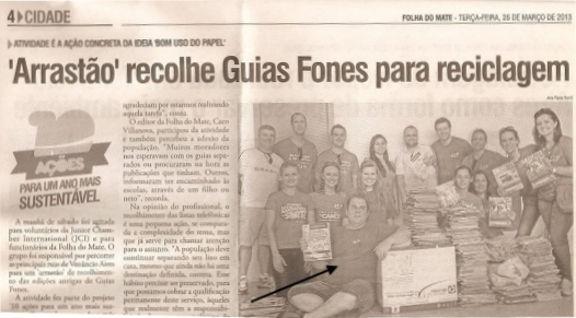 JCI + Folha do Mate - Guias Fone recolhidos - 2013 - 1