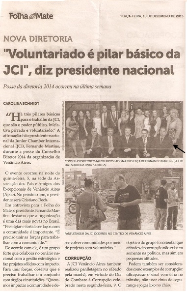 JCI - Visita Presidente Nacional- 1 - 2013