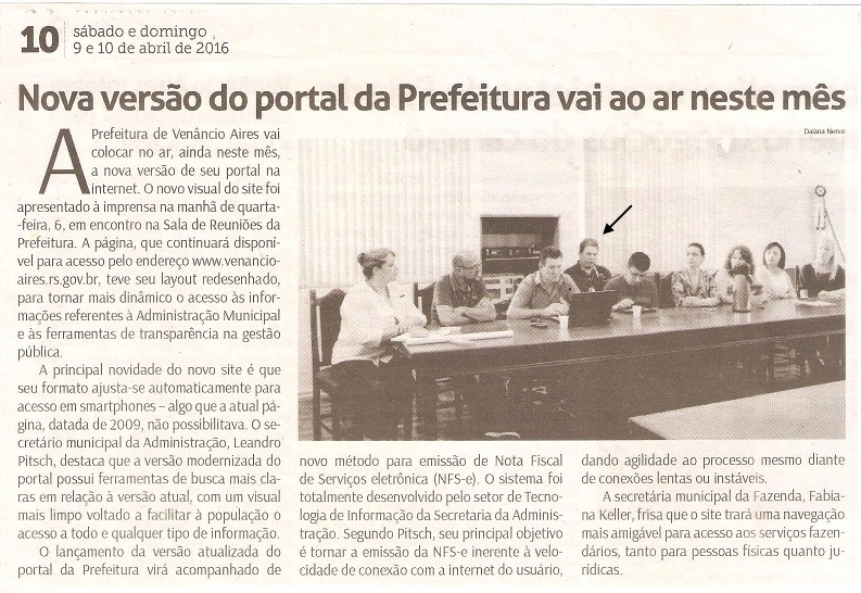 PMVA - NOvo POrtal - 2016