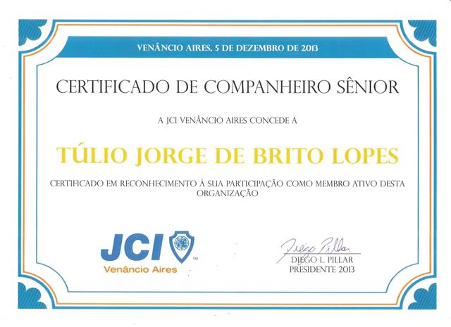 19 -15-11-2013 Certificado JCI Menbro Sênior - 2013 (Copy) (Copy)