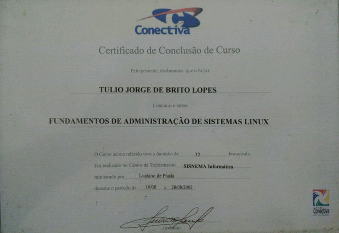 Fundamentos Administração de Sistemas Linux