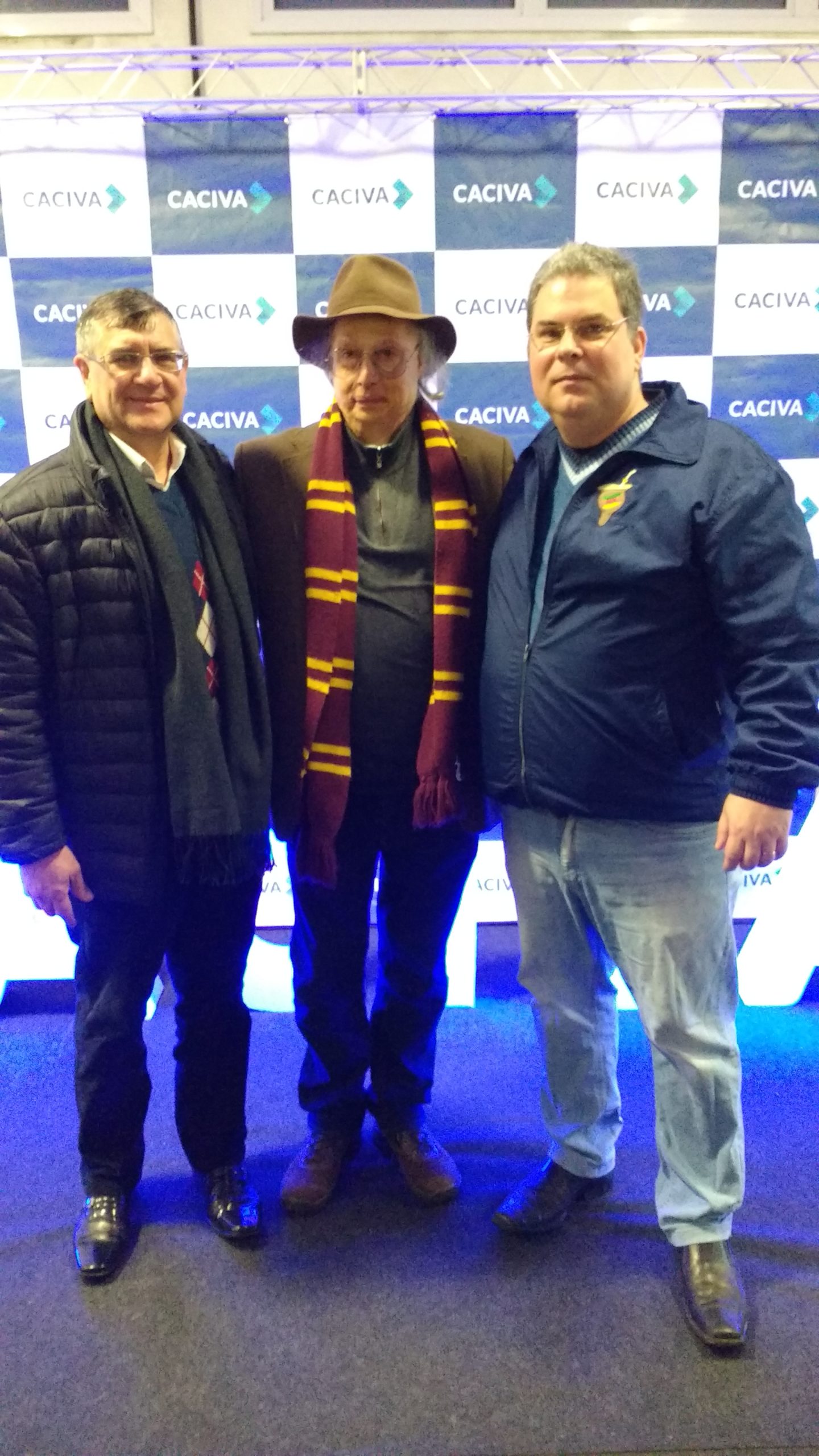 Vilmar de Olveira, Tejon Mejido e Eu.